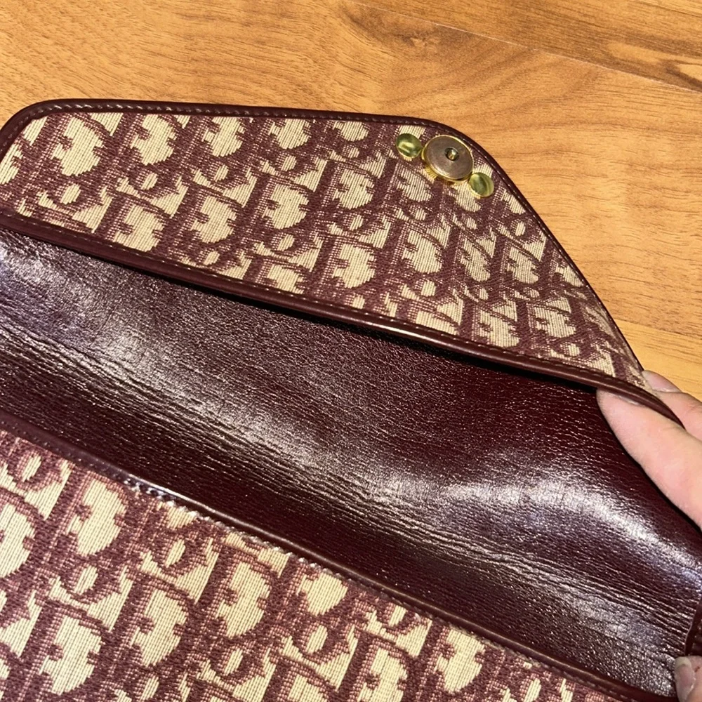 Authentic Vintage Christian Dior Trotter Clutch